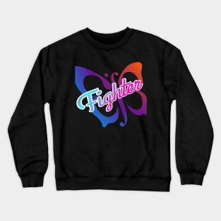 Fighter Butterfly Crewneck Sweatshirt